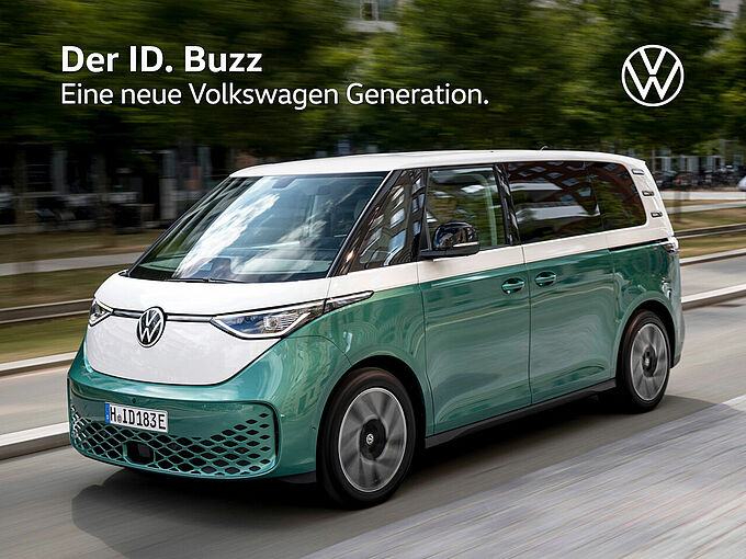 Elektromobilität von VW Nutzfahrzeuge - Der ID. Buzz