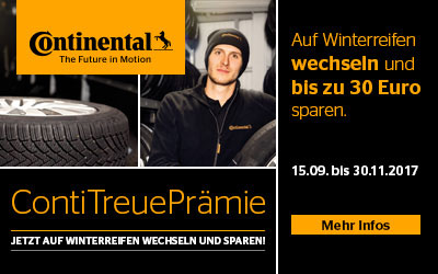 ContiTreuePrämie Banner