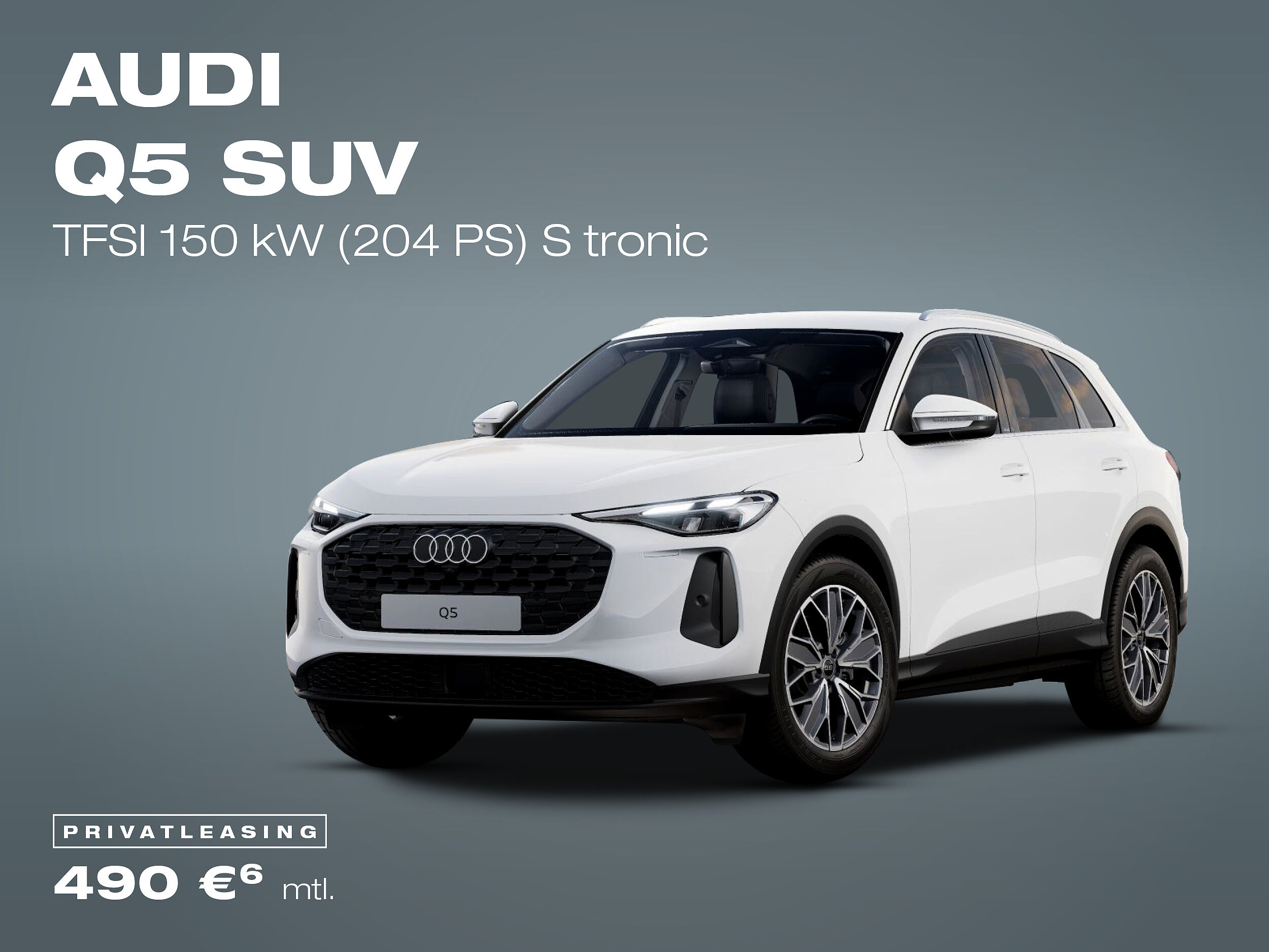 Audi Q5 SUV,, Leasingangebote für Privatkunden Audi Q5 SUV, weiß