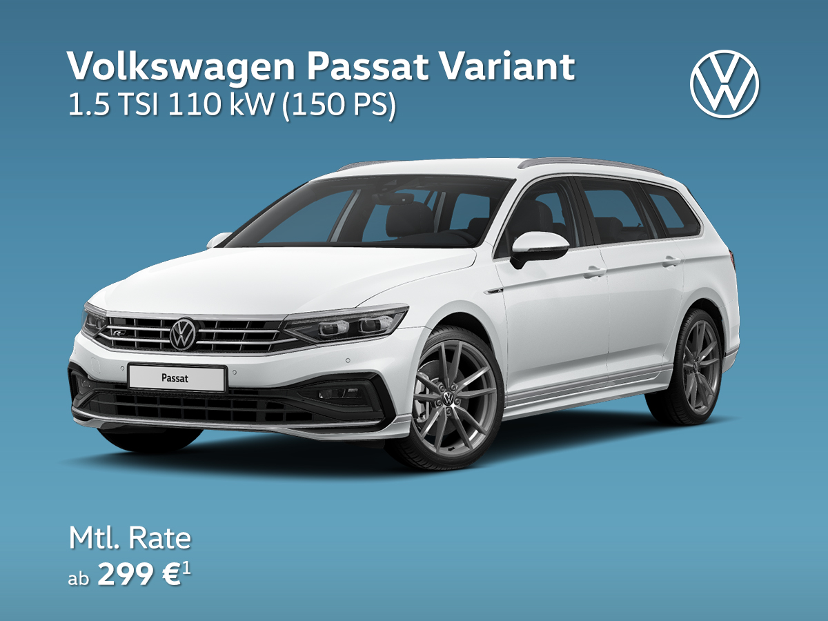Volkswagen Passat Variant, Weiß