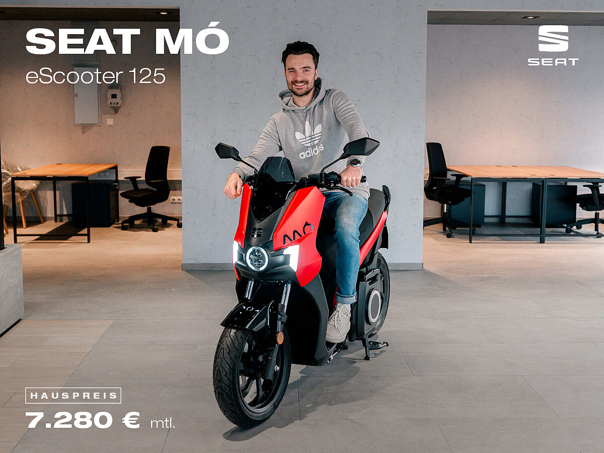 SEAT Mo eScooter, Seitenansicht, mit Barkaufangebot ab 7.280 €