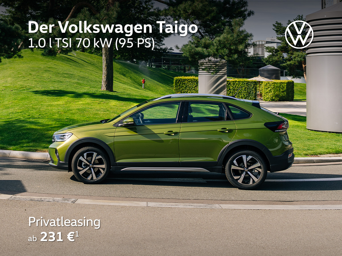 Volkswagen Taigo, grün