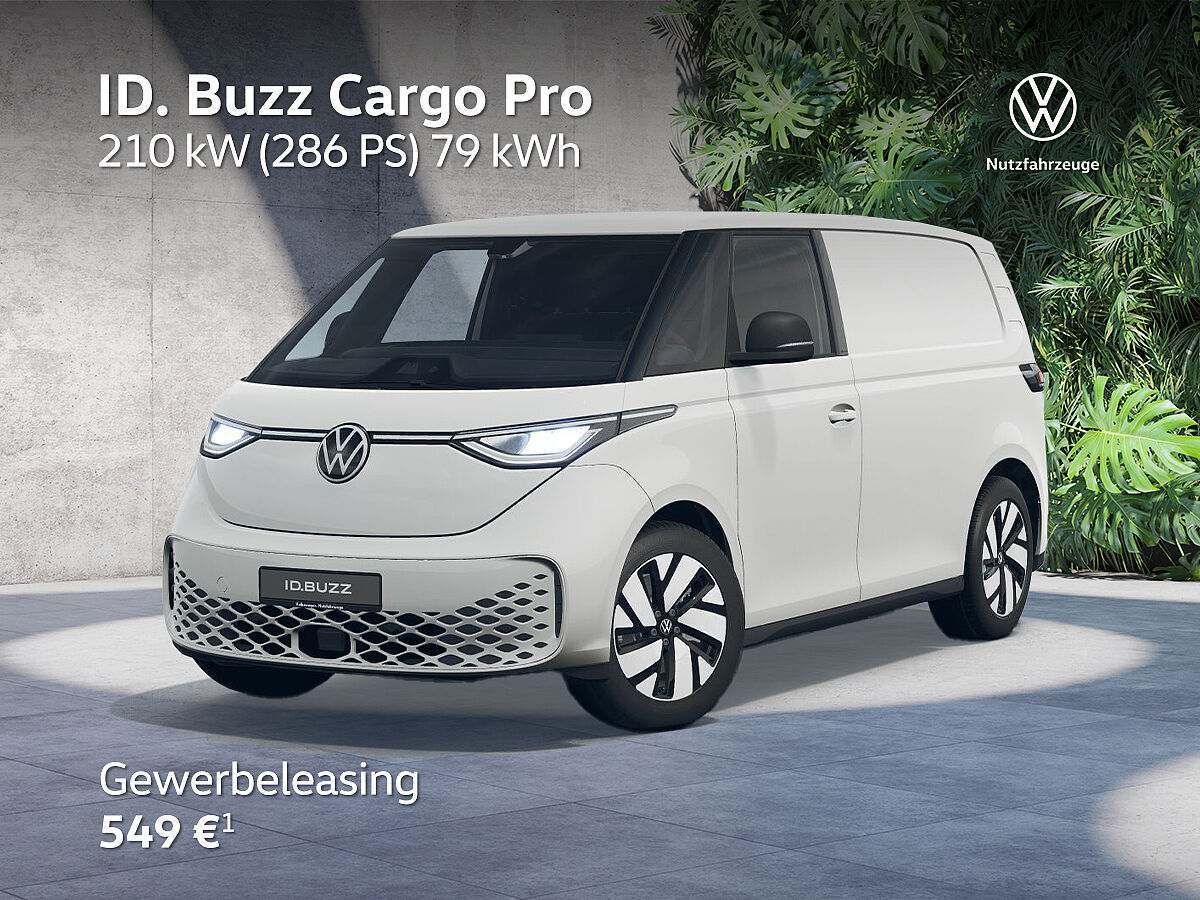 VW ID. Buzz Cargo, weiß