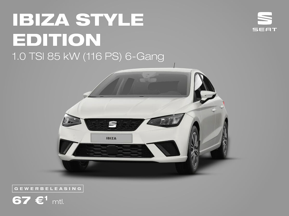 SEAT Ibiza Style Edition, weiß