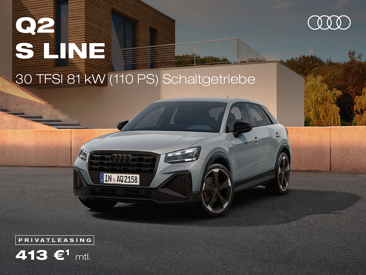 Audi Q2, grau