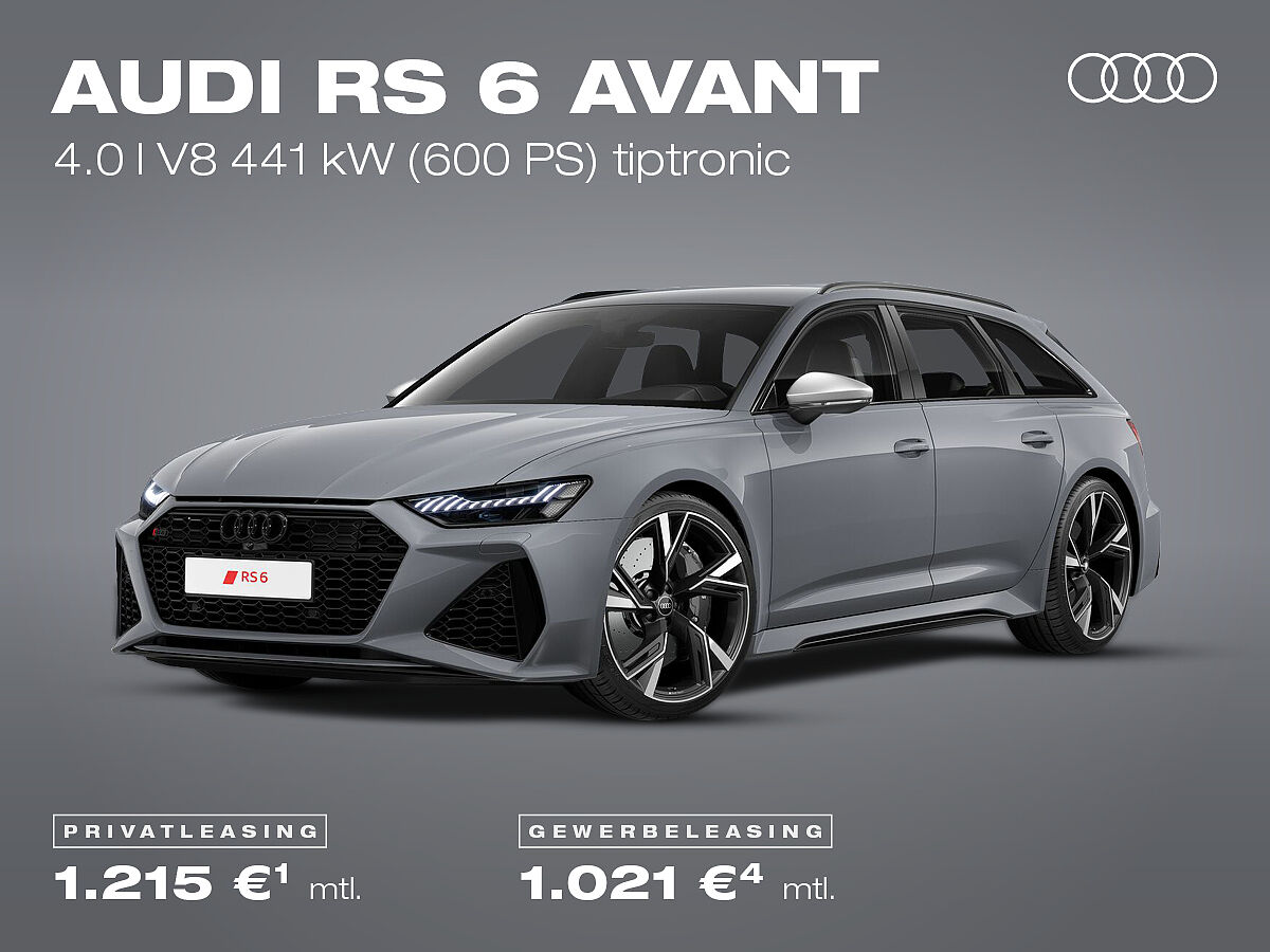 Audi RS6 Avant, grau