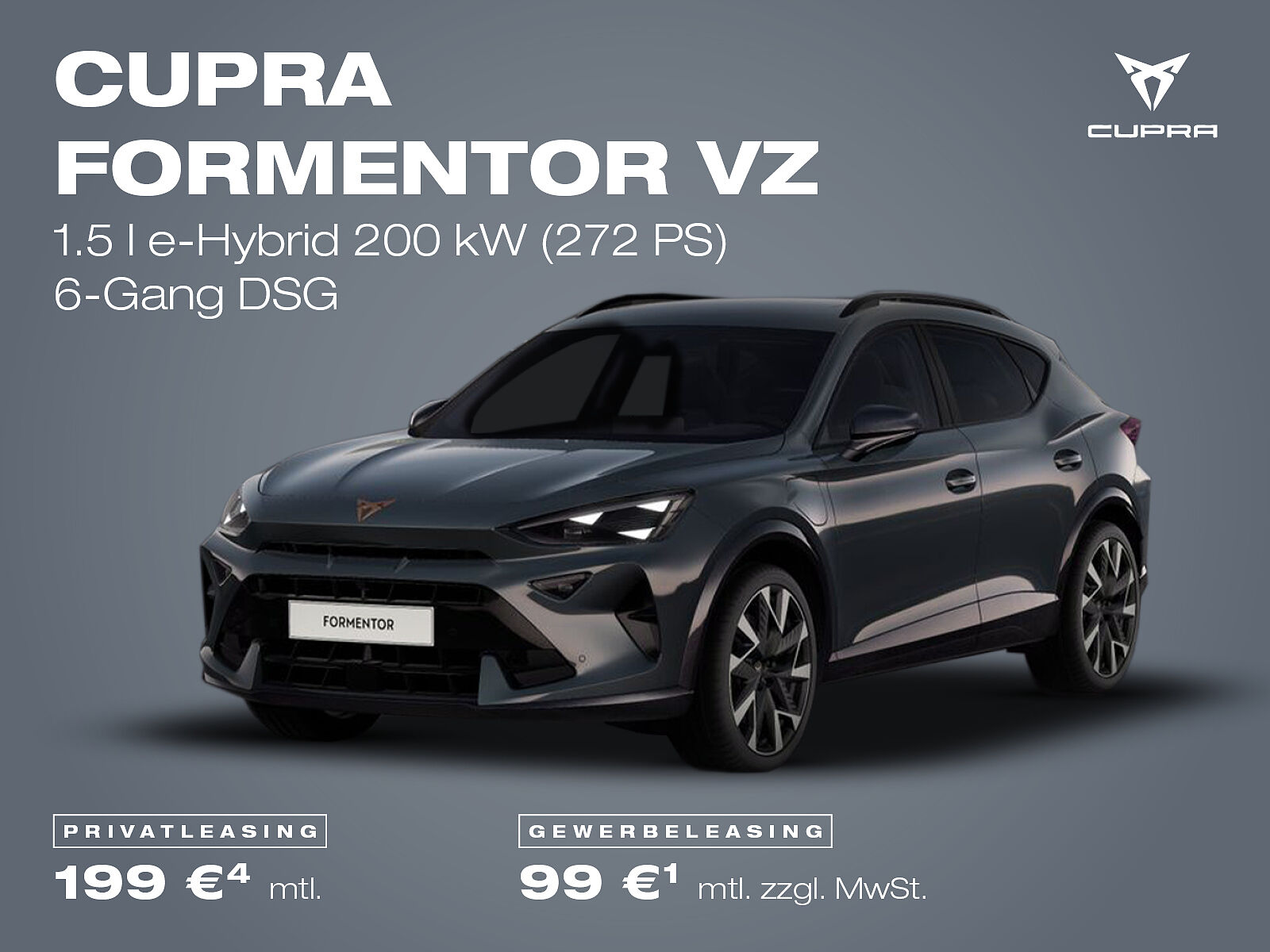 CUPRA Formentor VZ, Fjord Blau