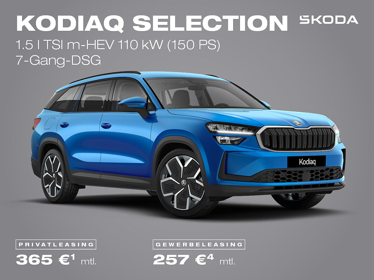 Škoda Kodiaq Selection, blau