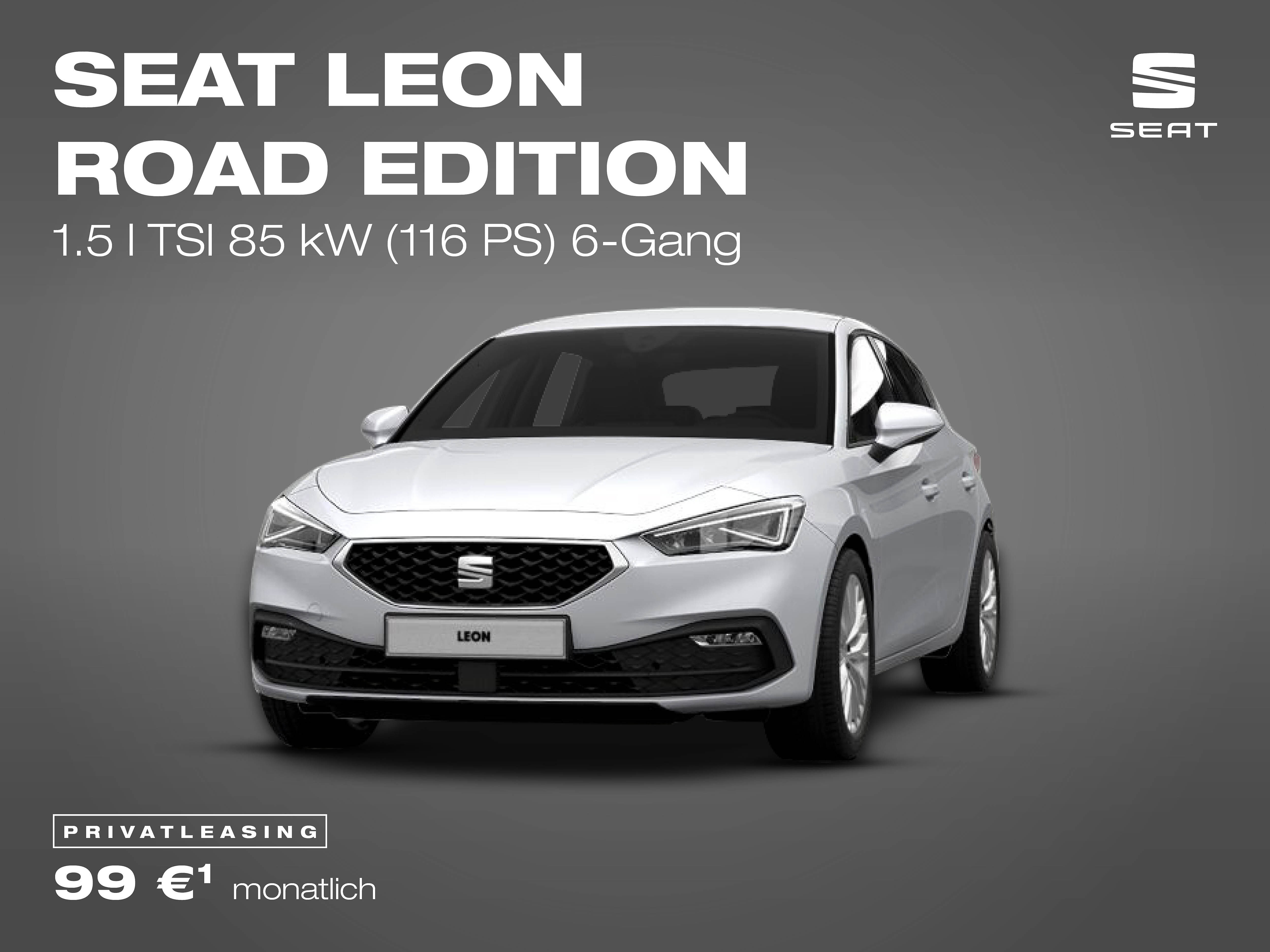 SEAT Leon Road Edition Leasingangebot für Privatkunden SEAT Leon Road Edition