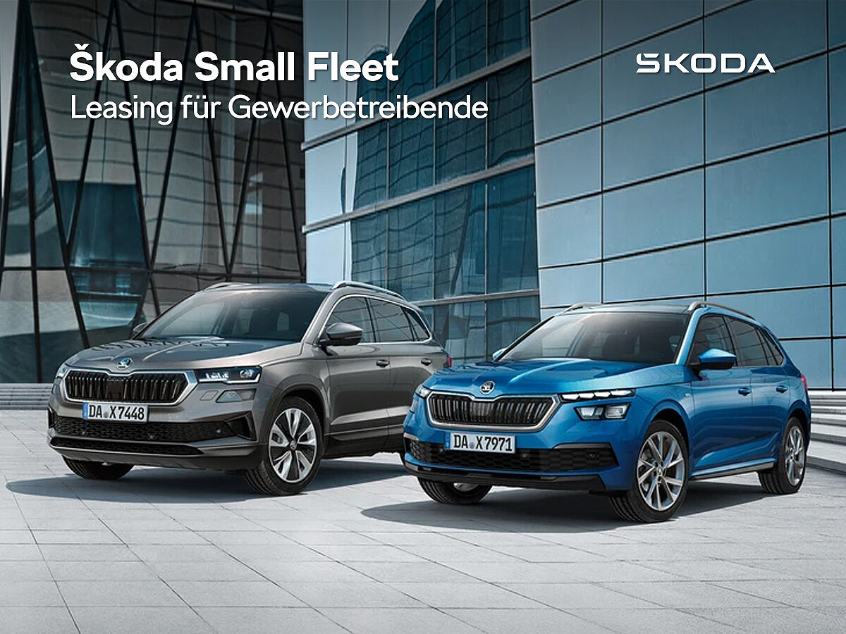 ŠKODA Small Fleet - Mobilitätsangebote für Firmenkunden