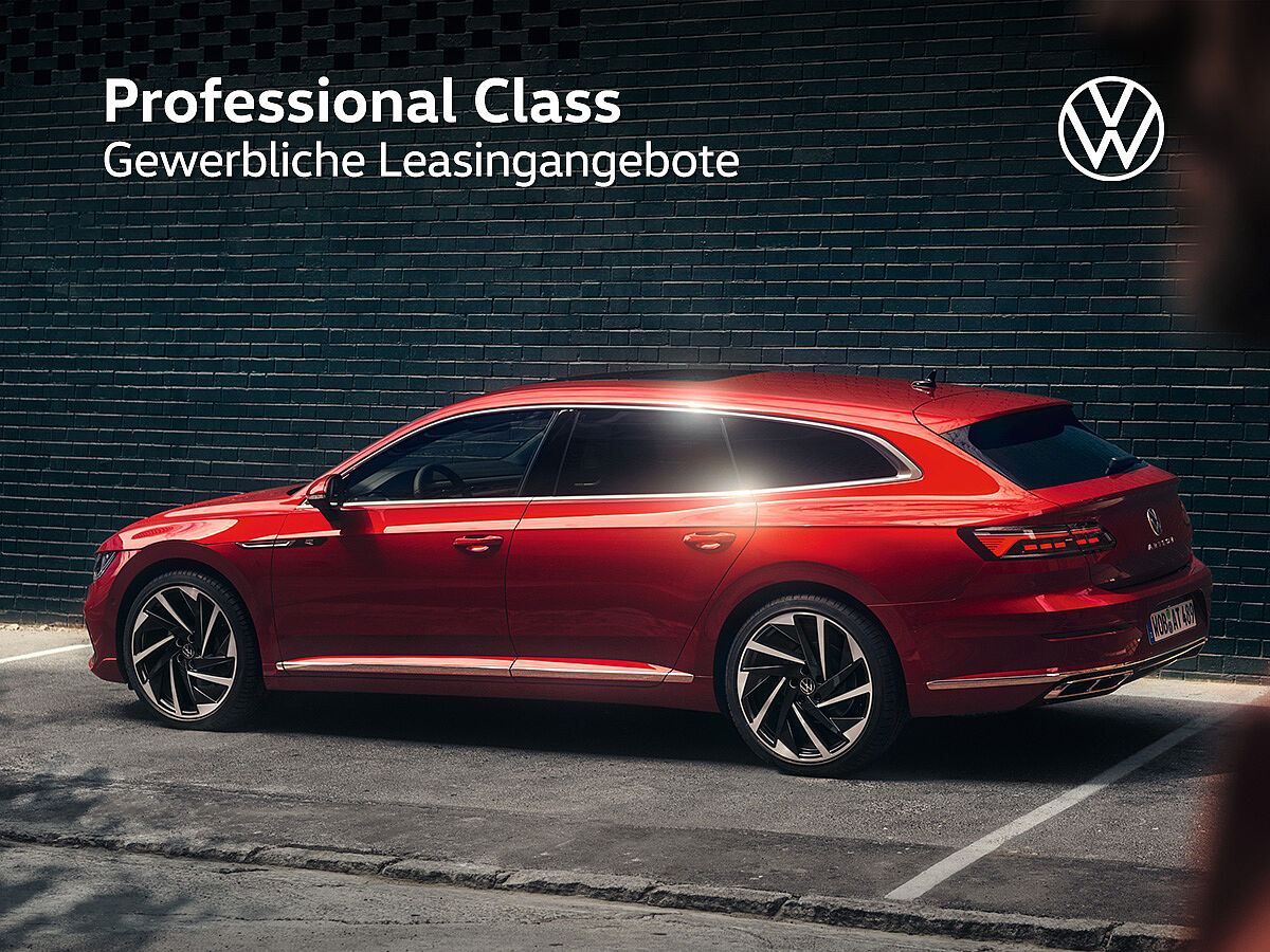 Volkswagen Professional Class - Leasing-Angebote für Gewerbekunden