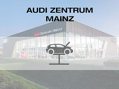 Stellenangebot Serviceassistent Audi (m/w/d, Vollzeit) in Mainz Foto von Audi Zentrum Mainz, Außenaufnahme Autohaus Front