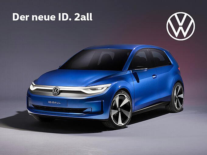 Weltpremiere: der neue VW ID.2all - Elektromobilität für unter 25.000 Euro