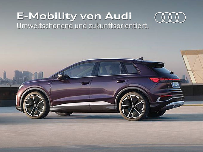 Elektromobilität - Audi Modelle