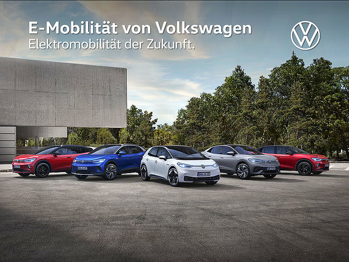 Elektromobilität - Volkswagen Modelle