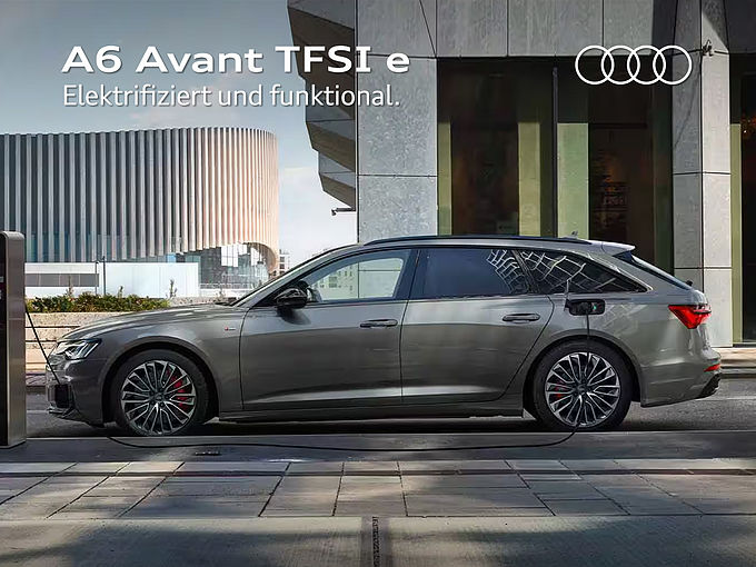 Elektromobilität von Audi - Der Audi A6 Limousine/Avant TFSI e Hybrid