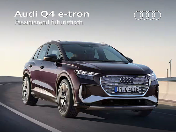 Elektromobilität von Audi - Der Q4 und Q4 Sportback e-tron