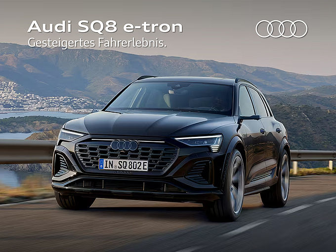 Elektromobilität von Audi - Der SQ8 e-tron und SQ8 Sportback e-tron