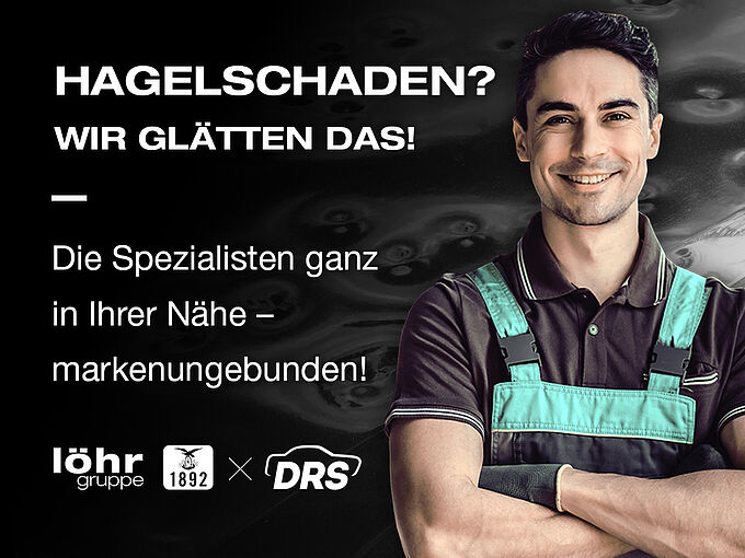 Hagelschaden-Reparaturen in den Kompetenzzentren Koblenz, Bendorf und Andernach